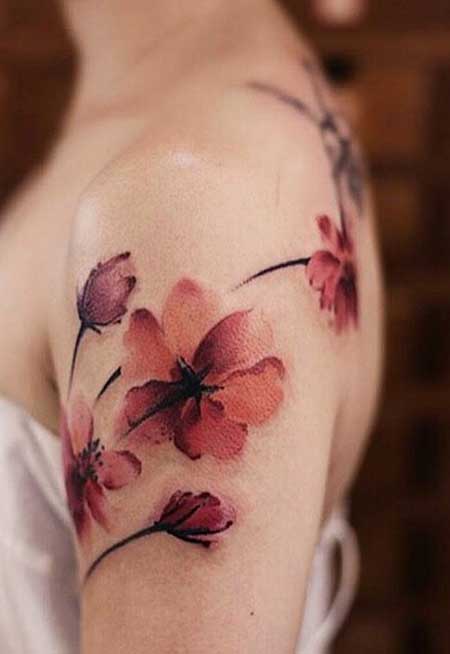 Small Tattoos Flower Vintage Small - 6