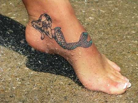 Small Tattoos Mermaid Small - 9