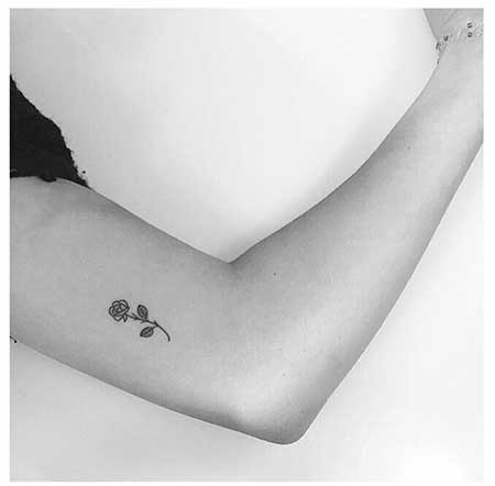Small Tattoos Flower Small Rose