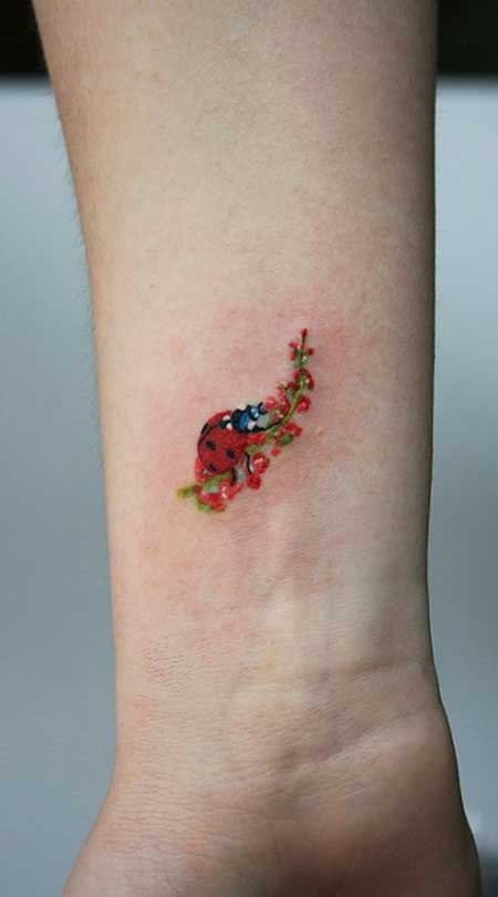 Small Tattoos Flower Small Wrist