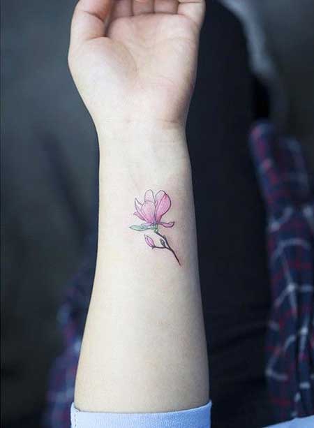 Tattoos Flower Small Wrist - 21