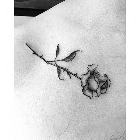 Small Tattoos Flower Small Rose 2017 - 32