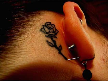 Small Tattoos Flower Small Rose 2017 - 36