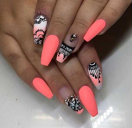 37-Summer-Nails-Summer-Simple-Coral-2017052150