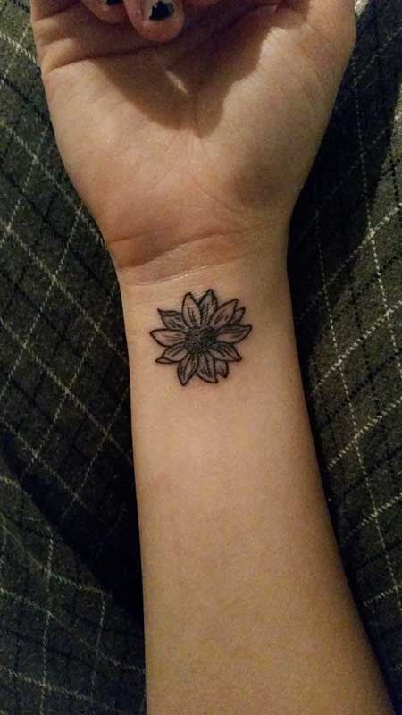 Small Tattoos Flower Small Wrist - 7