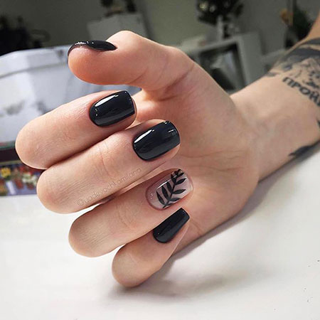 Nails Black Nail Manicure