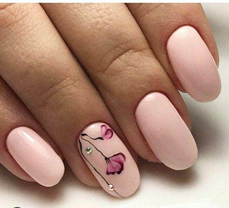Nail Nails Manicure Flower