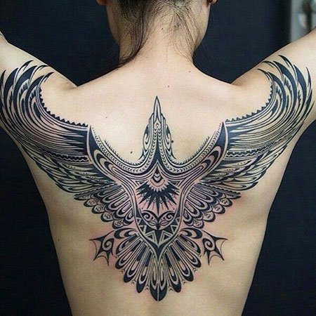 Tattoo Art Pin Crow