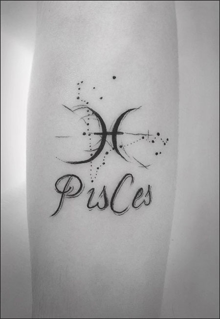 Pisces Tattoo Cool Symbol