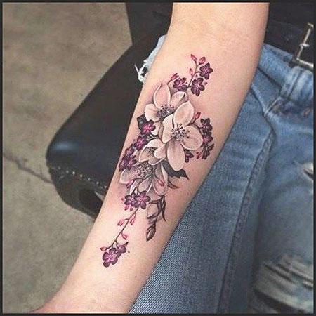 Tattoo Tattoos Flower Forearm