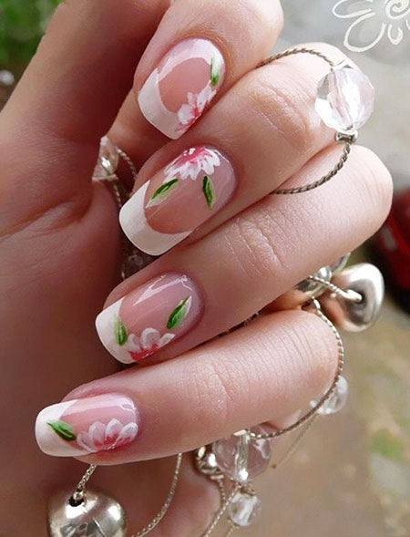 Nail Manicure French Nails
