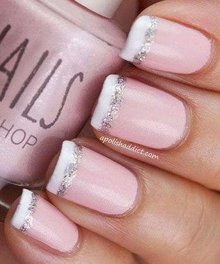 French Nails Manicure Nail