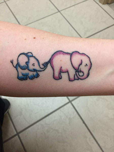 Tattoo Mother Elephant Tattoos