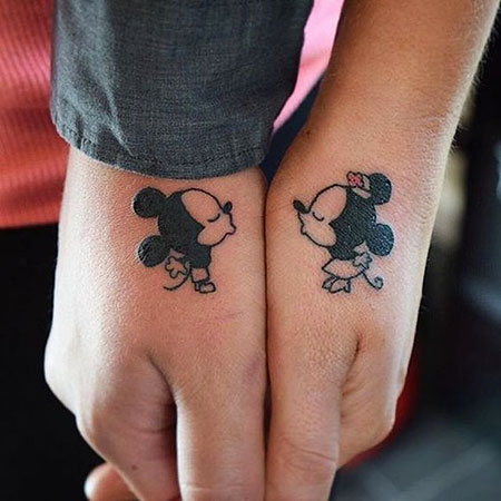 Tattoos Tattoo Couple Sister