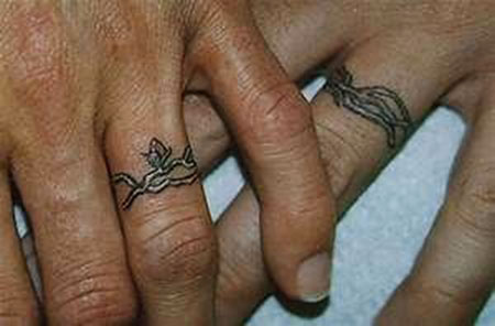 Wedding Ring Tattoo Tattoos