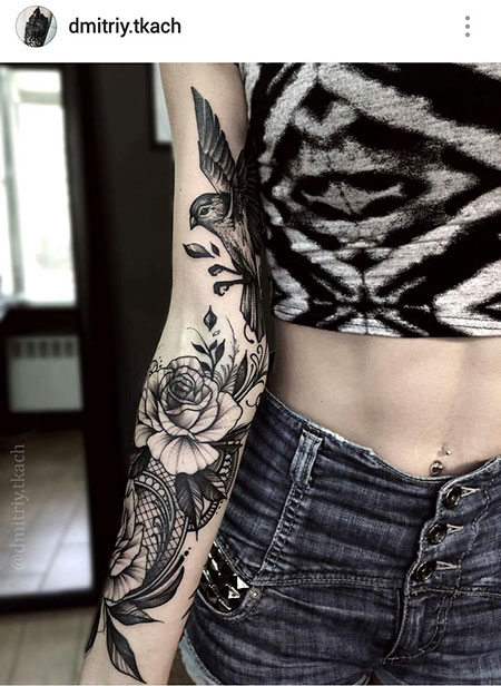 Tattoos Black Sleeve Tattoo