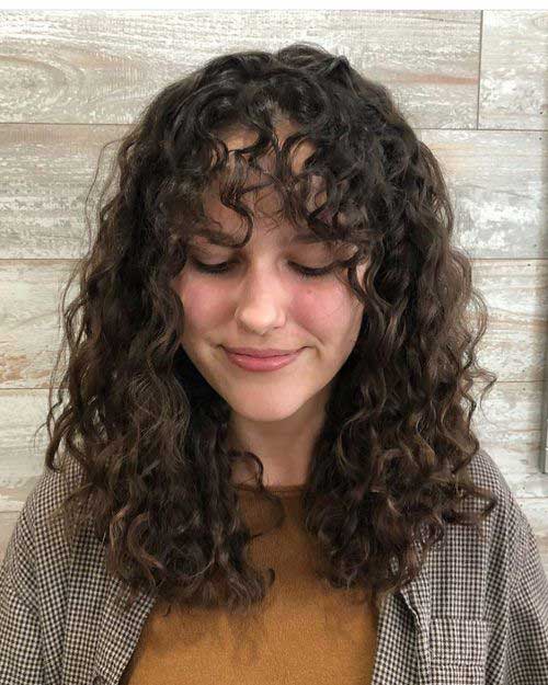 Medium Length Naturally Curly Hairstyles-12