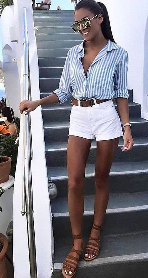 12.Simple Summer Outfit