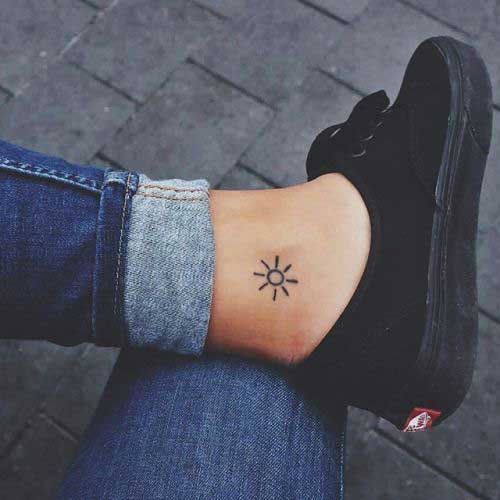 15.Ankle Tattoo