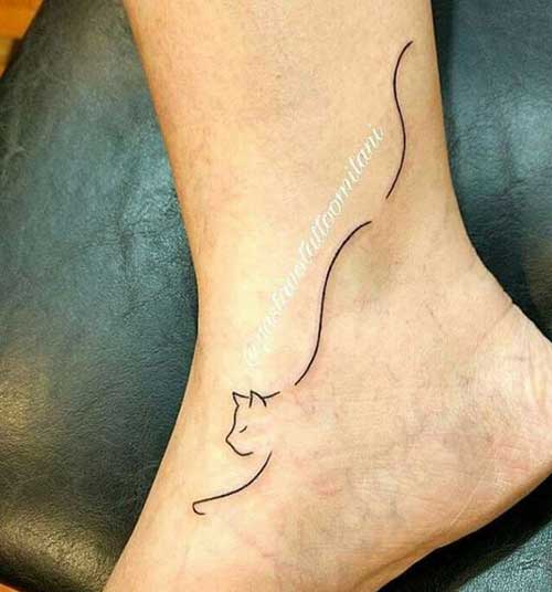 18.Ankle Tattoo