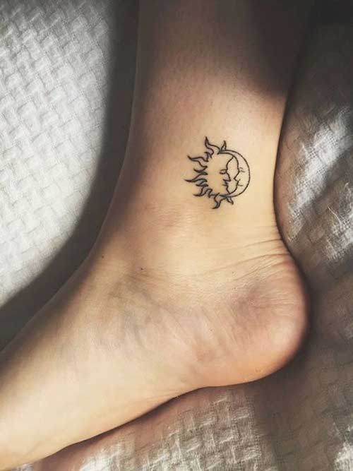 Simple Ankle Tattoo Designs