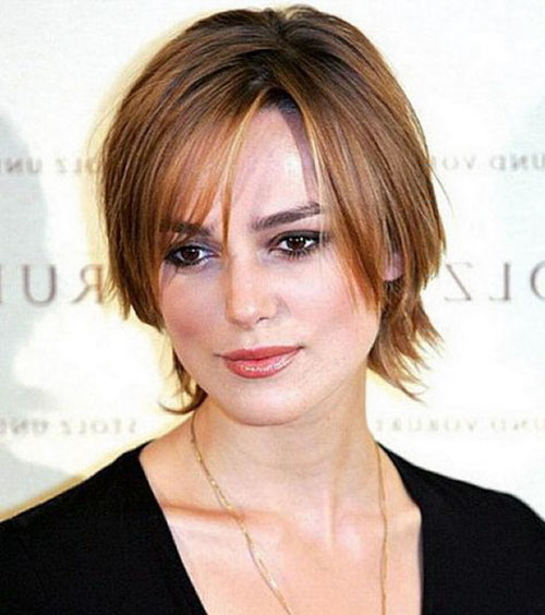 Short Hairstyles For Round Faces And Thin Hair