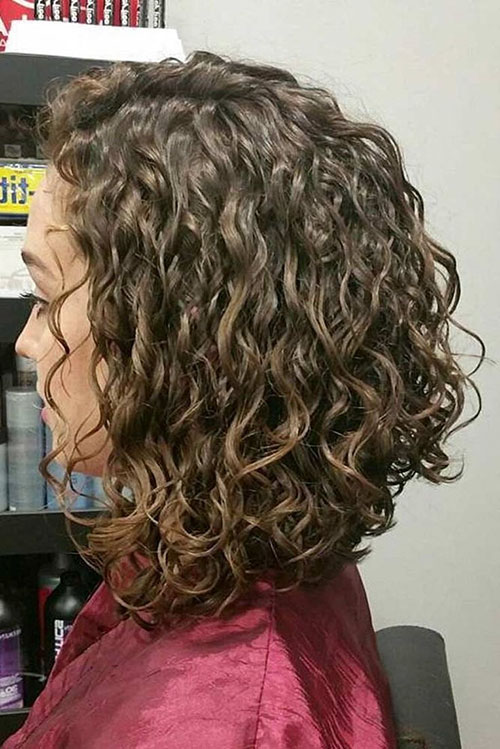 Long Curly Bob Hairstyles