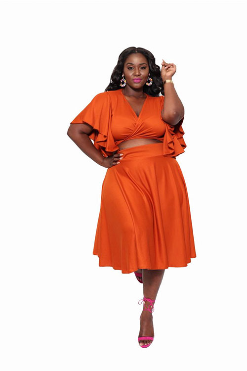 Plus Size Two Piece Outfits