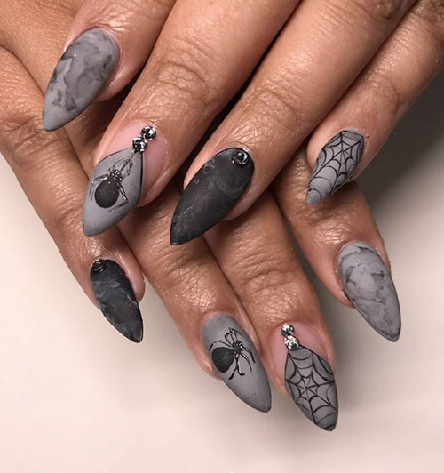 Nail Designs With Stones 2018